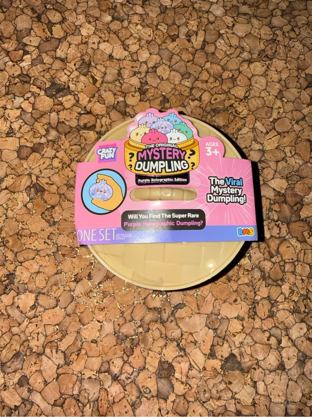 Crazy Fun RMS viral mystery dumpling Purple Holographic Edition